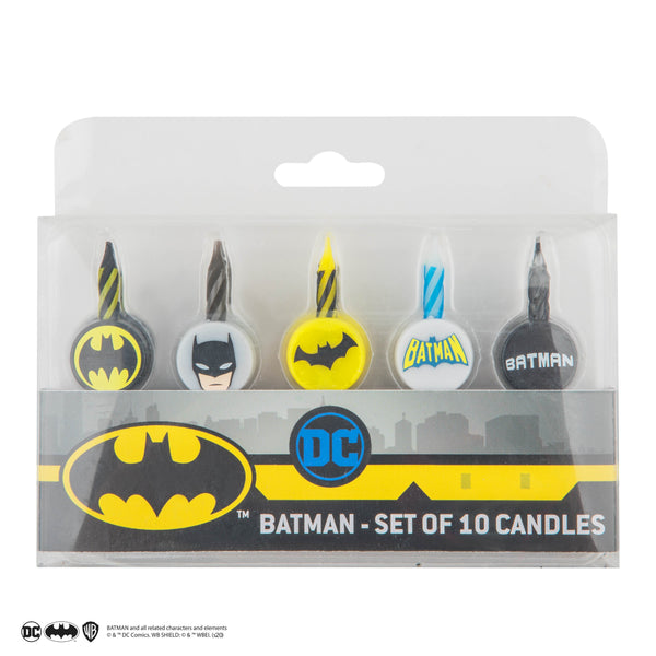 *Batman Birthday Candles (Set of 10)