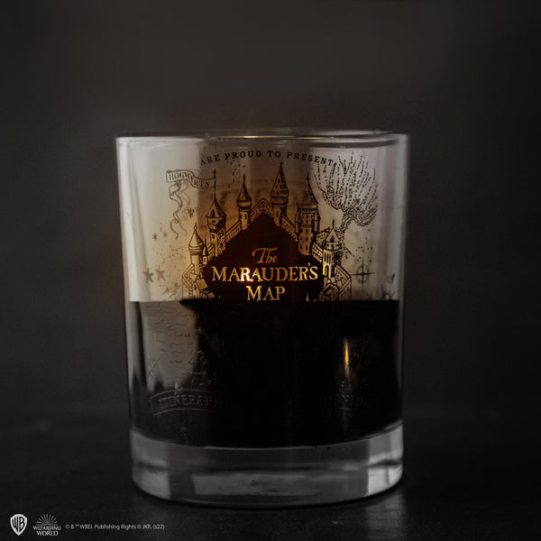 Marauder's Map Scented Candle with Time Turner