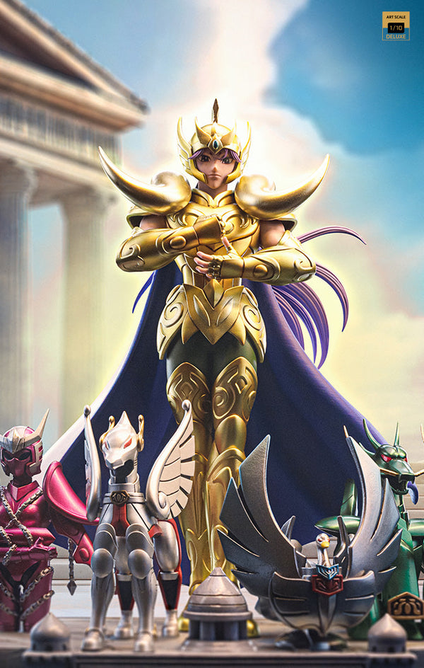 Aries Mu Statue - Saint Seiya - Deluxe Art Scale 1/10