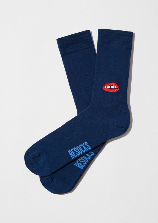 Chaussettes brodées BeLips