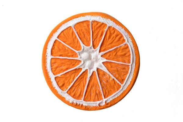 Clementino l’Orange – Jouet de bain et dentition bébé – vue produit 2