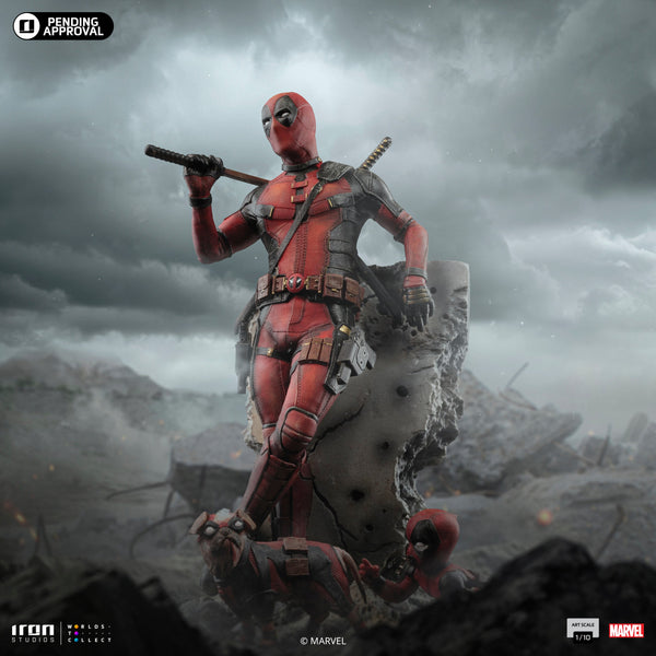 Deadpool Statue - Deadpool & Wolverine - Art Scale 1/10