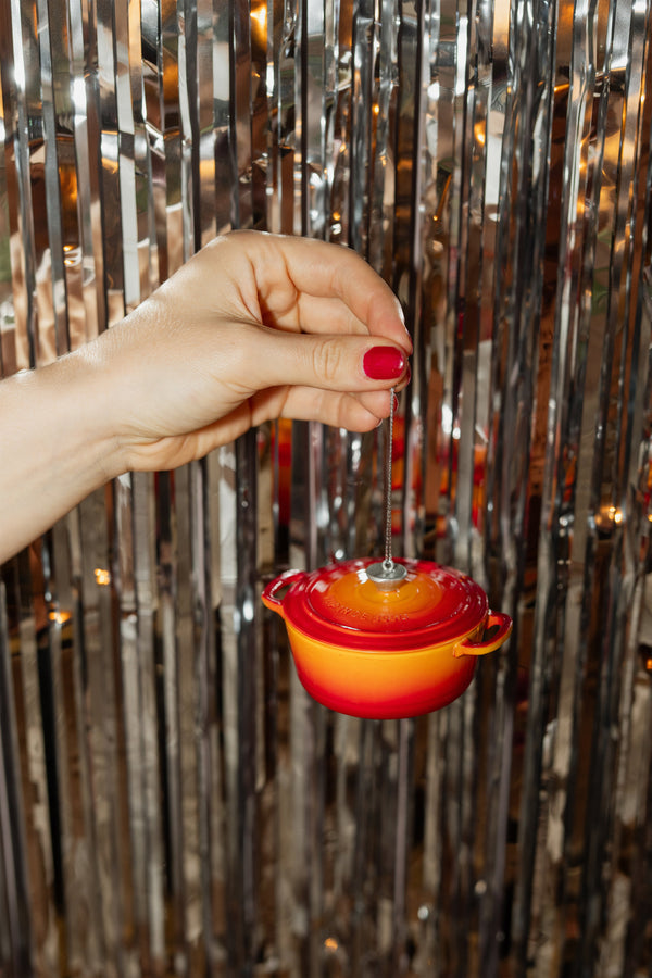 Boule de Noël Cocotte Orange