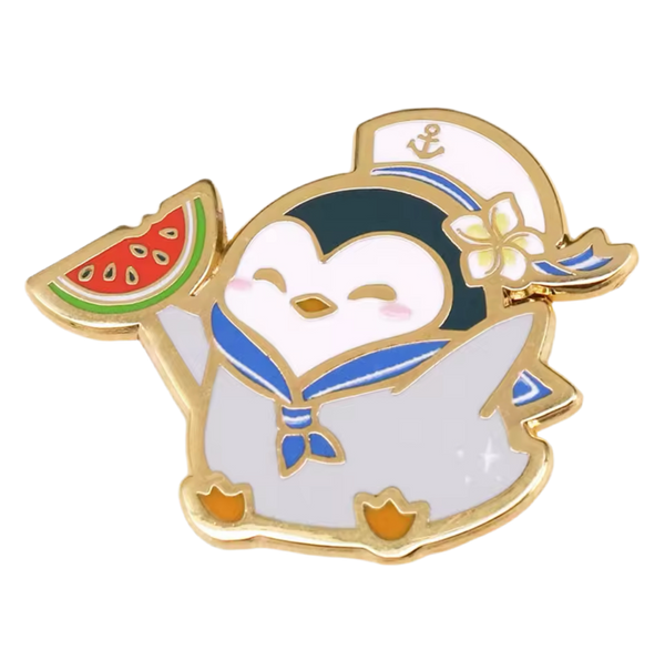 pins pingouin marin
