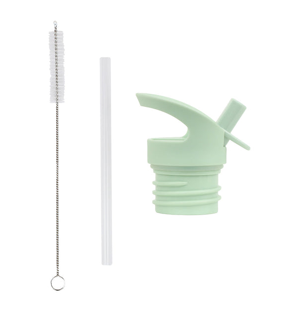 Kit bouchon, paille et goupillon - Dinosaure – A Little Lovely Company