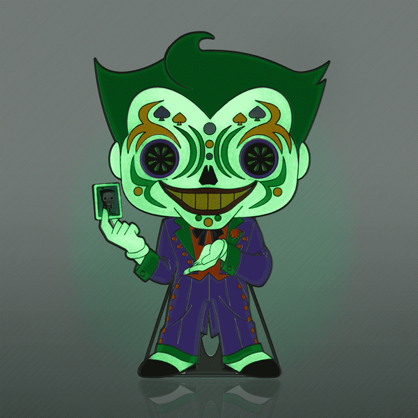 Funko Pop! Pin The Joker (Dia De Los DC) (Glow)