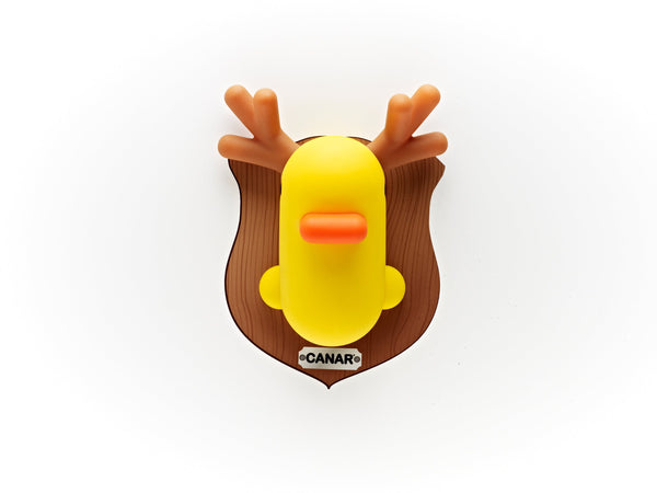 Yellow duck wall