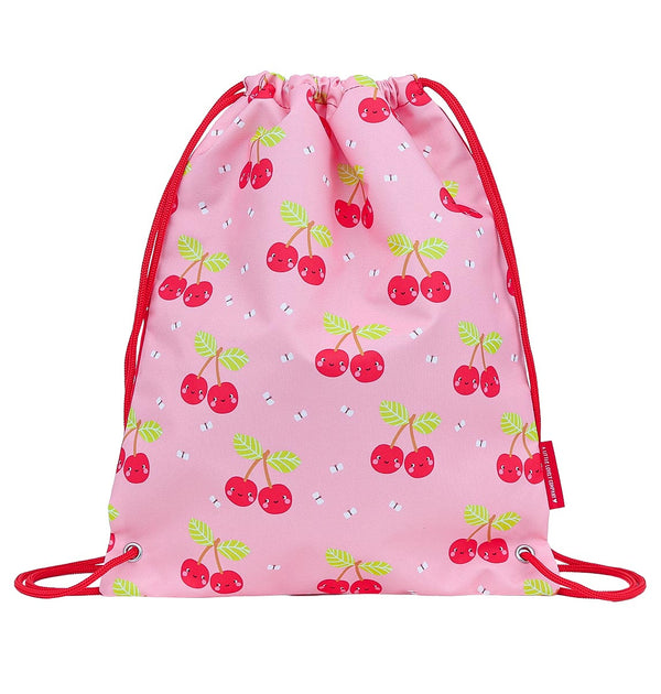Sac à cordons enfant - Cerises joyeuses – A Little Lovely Company