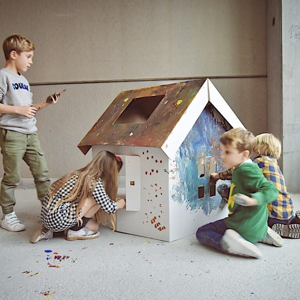 Homemade playhouse