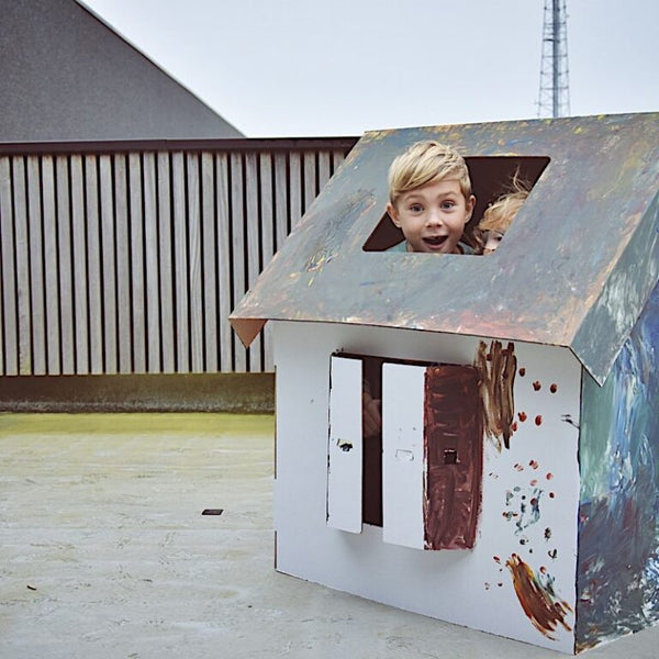 Homemade playhouse