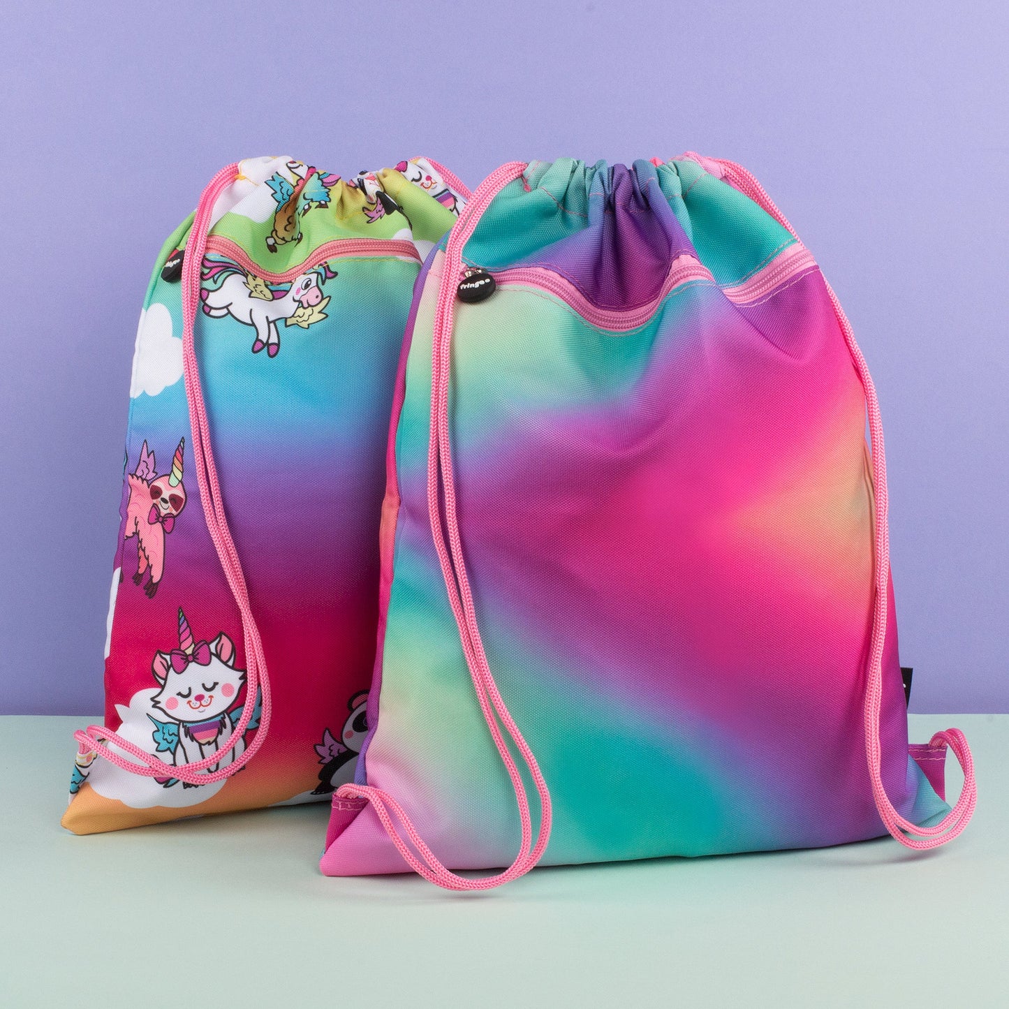 Personalized Drawstring Bag - Pastel