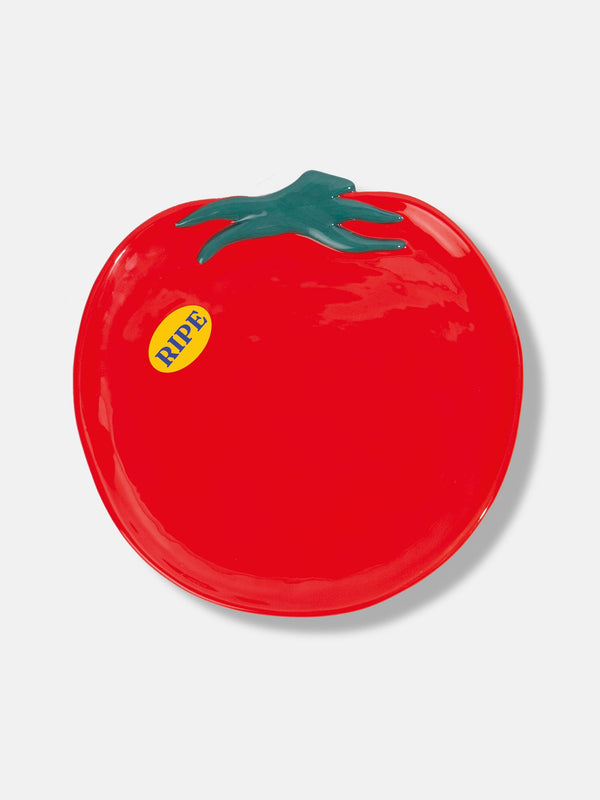 Assiette de tomates du marché fermier