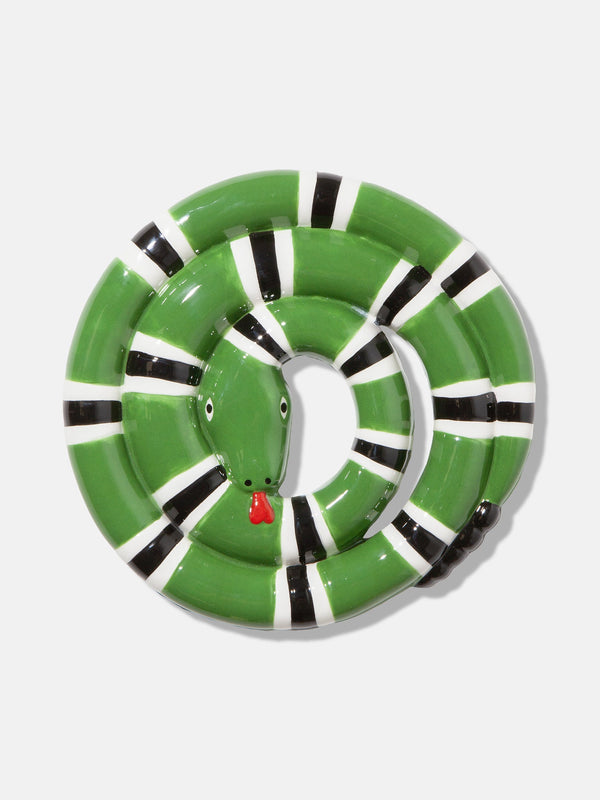 Snake Trivet Green
