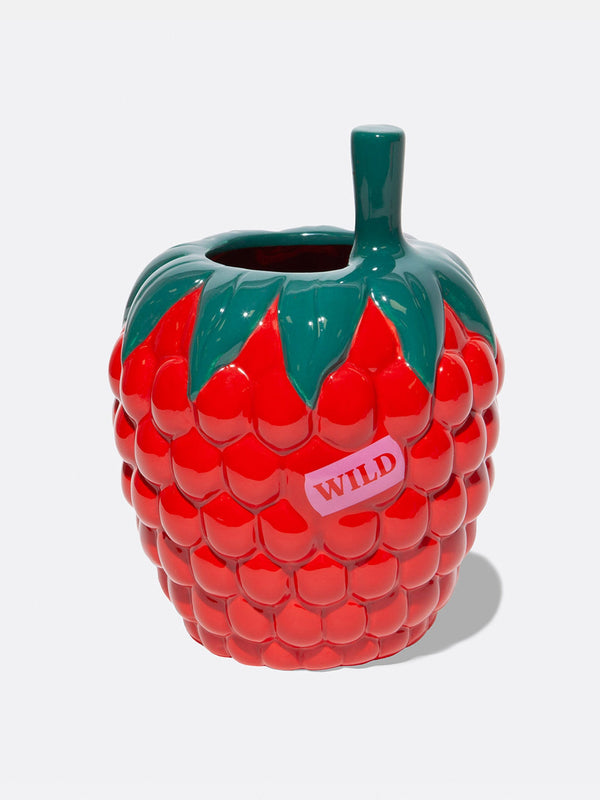 Vase with Raspberries from the Farmers' Market