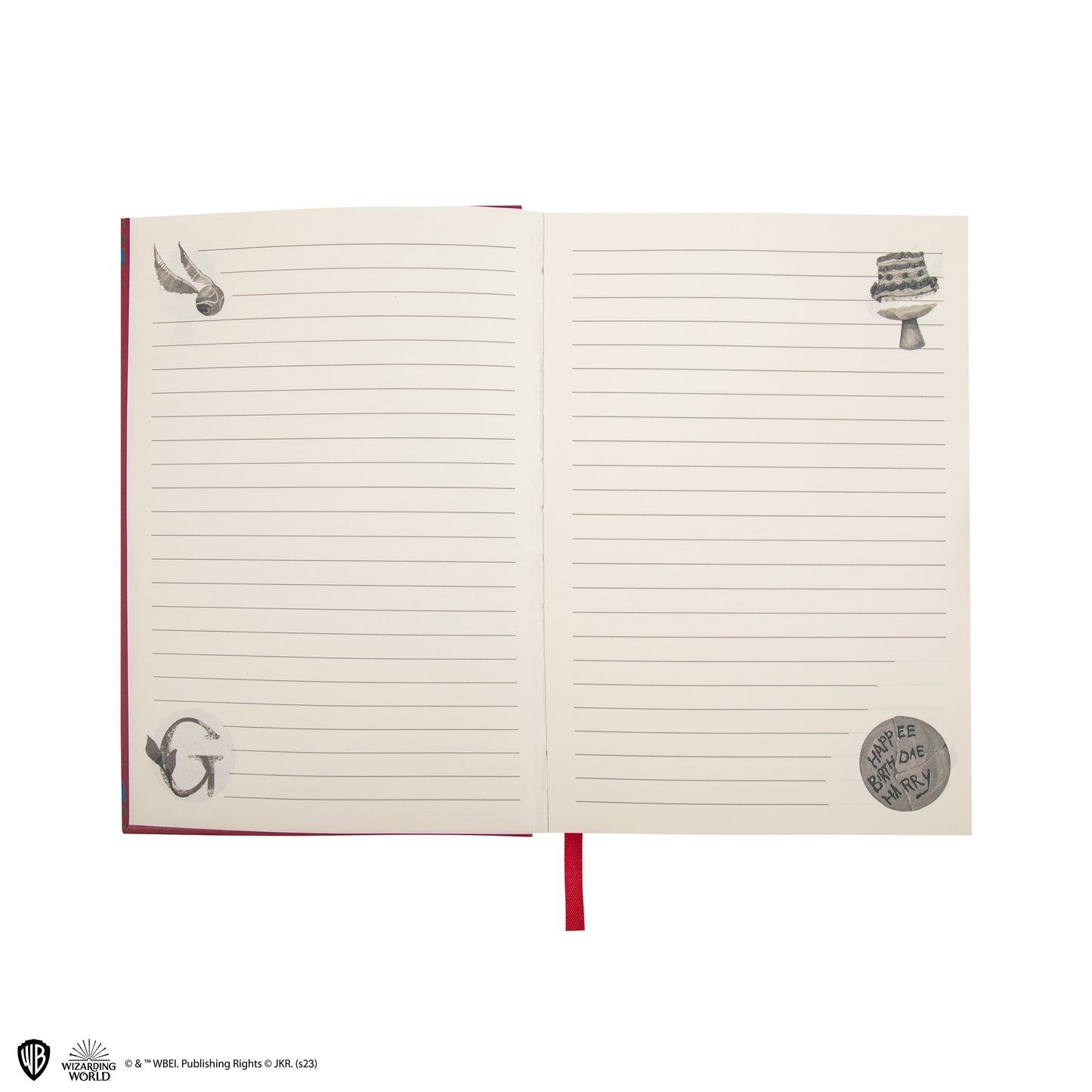 *Gryffindor Magical World Deluxe Notebook and Pen Set