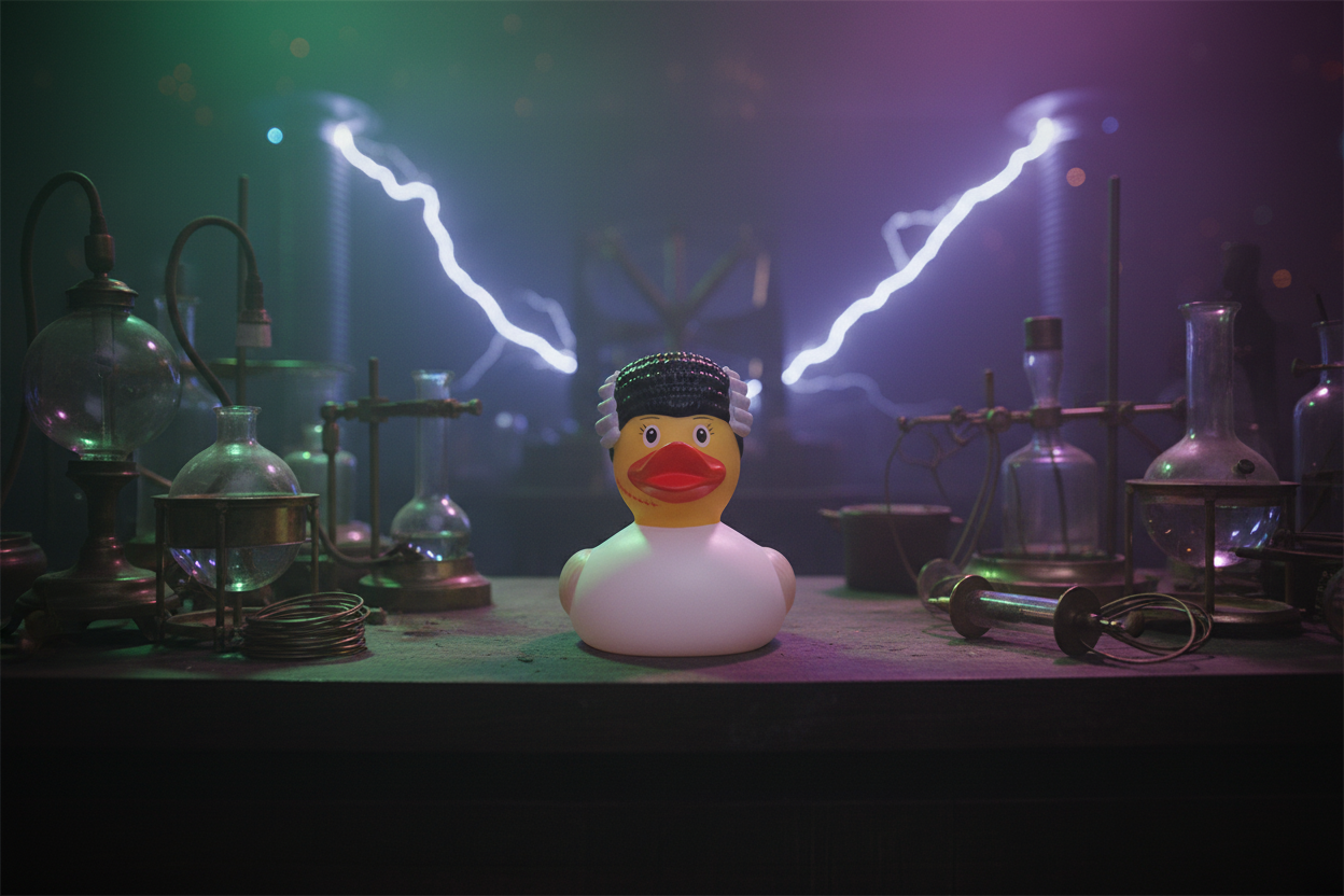 Duck Mrs. Frankenstein