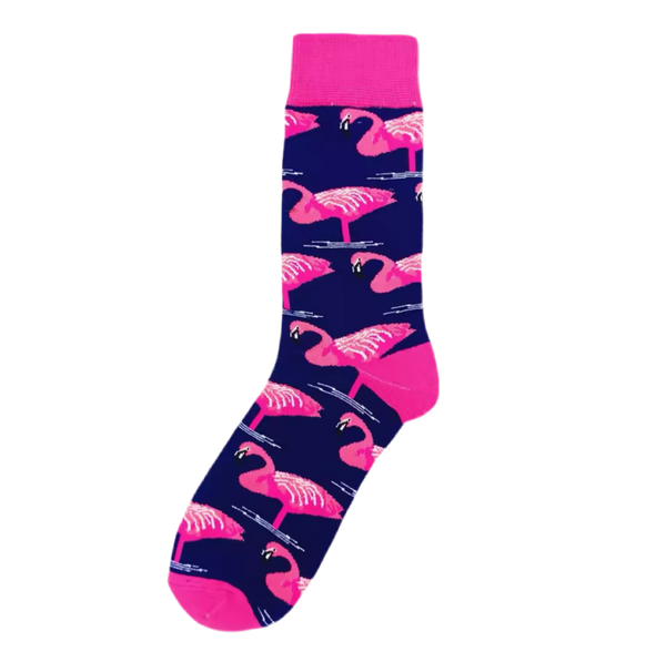 Chaussettes Flamant Rose