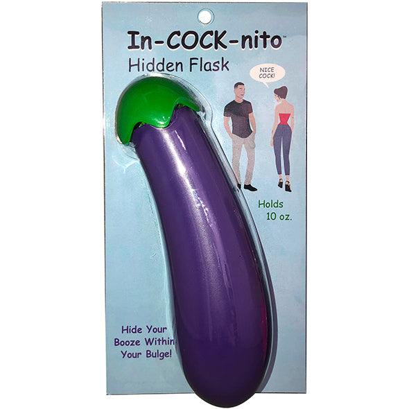 Eggplant Bottle - In-Cock-Nito Flask