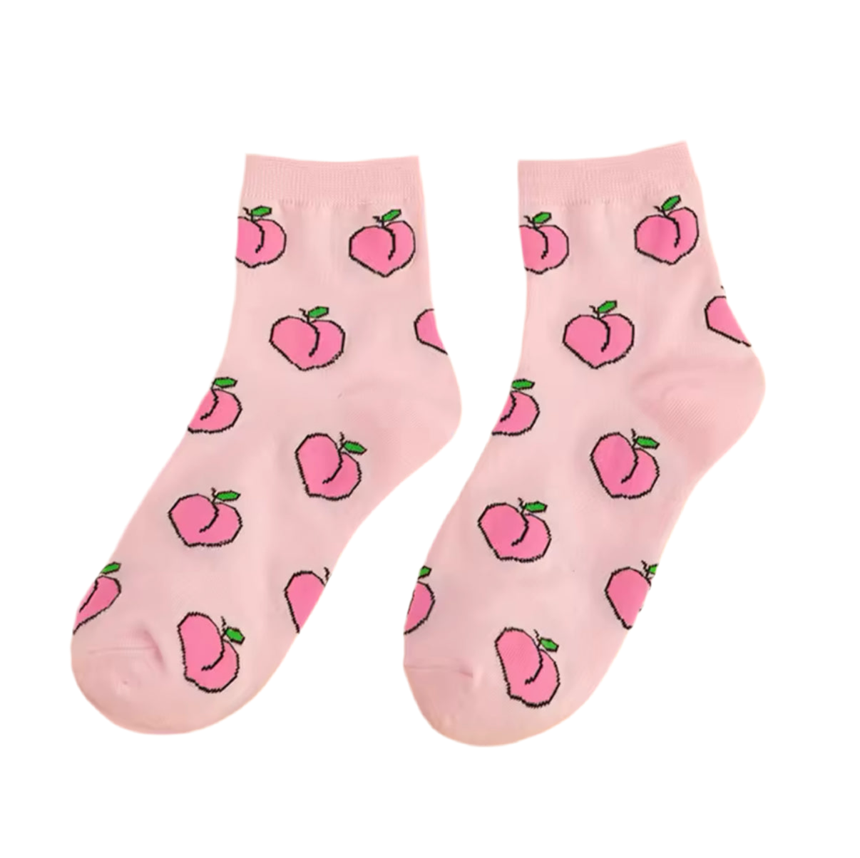 Chaussettes Pêches Roses