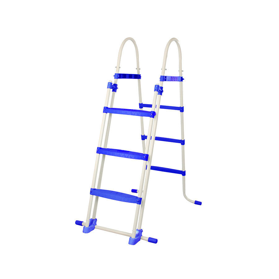 Frame Pool - Dark Blue/White - Essence - With Filter Pump & Stairs - 400 x 200 x 100 cm