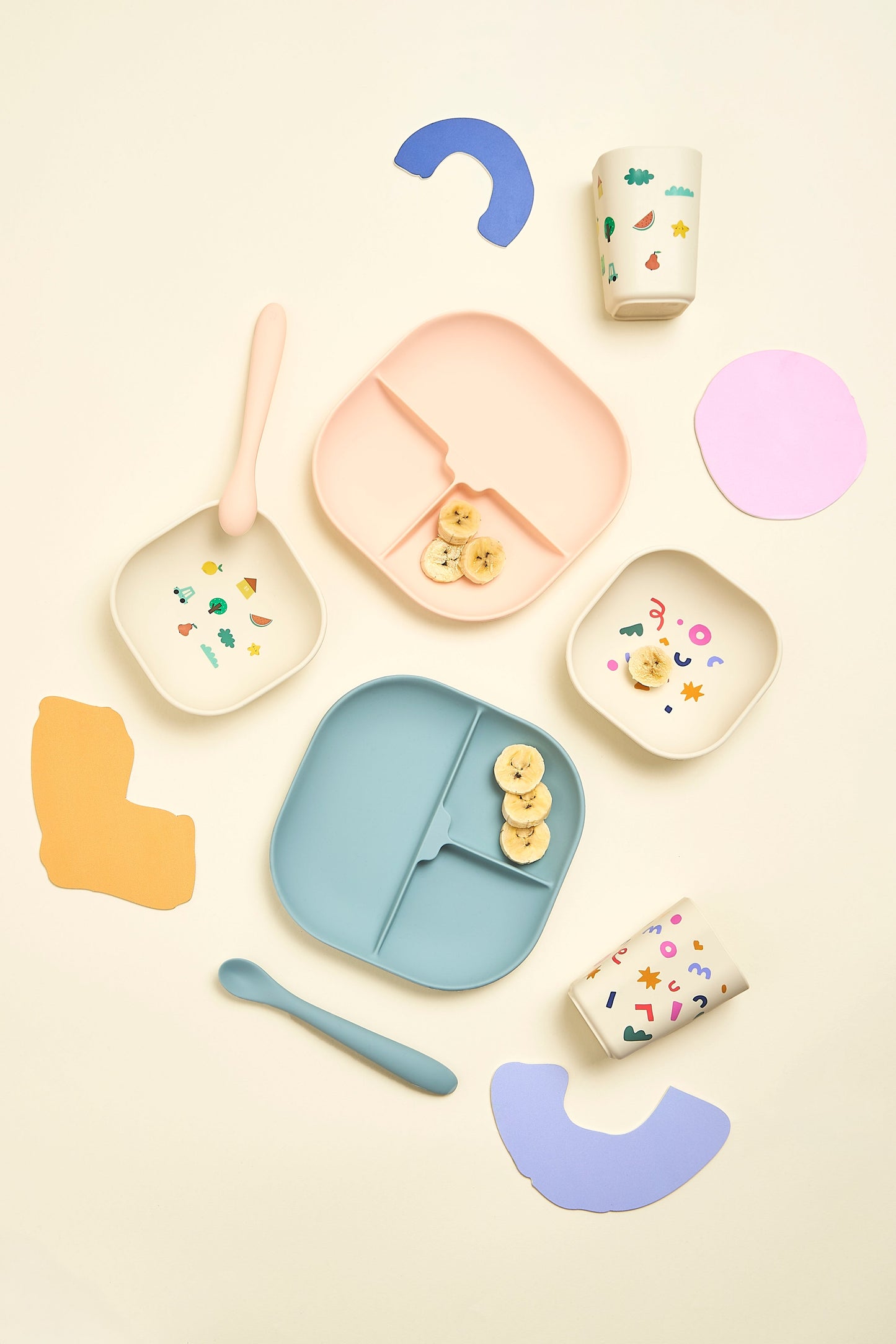 Confetti Lilac dinnerware set