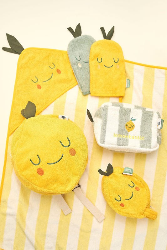 Lola Lemon Terry Cotton Rucksack