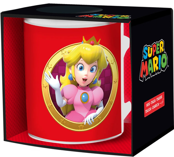 Super Mario Mug - Peach & Yoshi - PRE-ORDER*