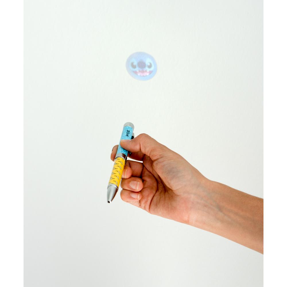 Lilo & Stitch Furry Notebook + Projector Pen - Stitch