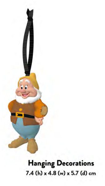 hanging decoration boxed disney snow white happy