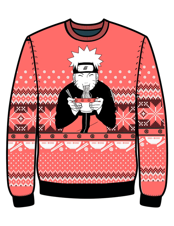 NARUTO Ramen Ichiraku Pull de Noël Homme (S)