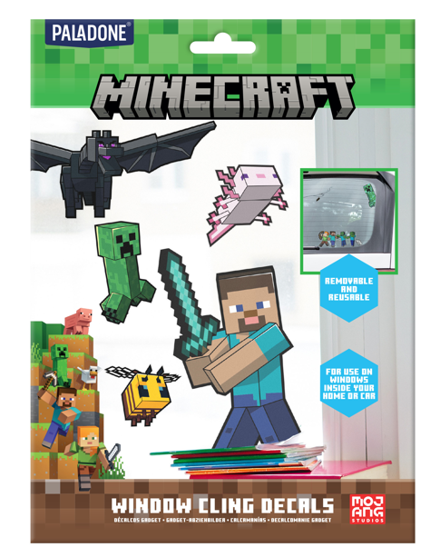 Cling Decals for Minecraft Window
