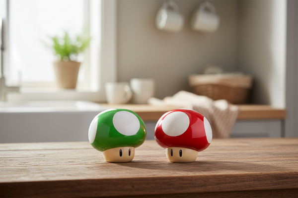 Super Mario Salt and Pepper - Mushrooms