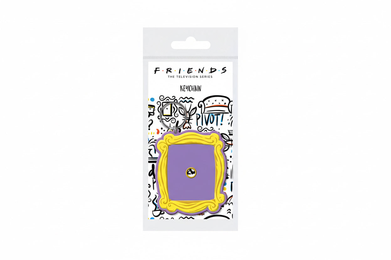 FRIENDS Porte-Clés Caoutchouc Cadre