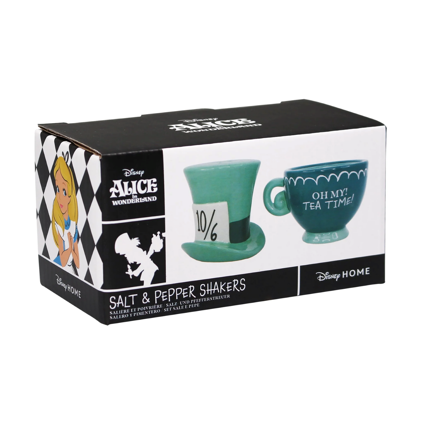 Alice in Wonderland Salt & Pepper - Mad Hatter