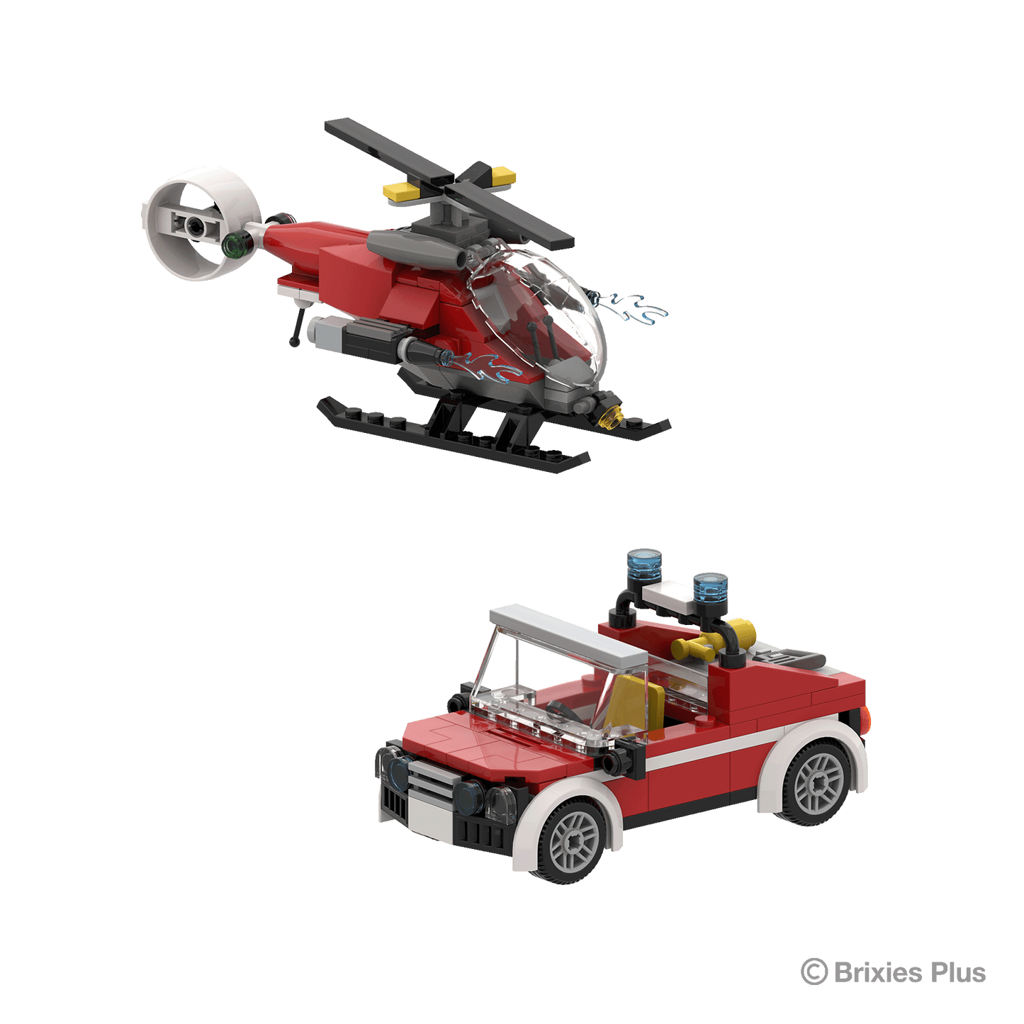 BRIXIES Plus Fire Station / Fire station