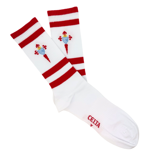 Chaussettes RC Celta de Vigo « Blason Rouge » - Chulé