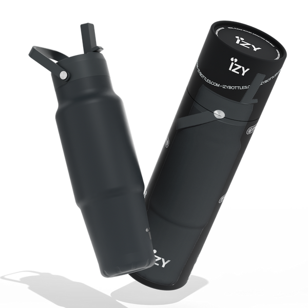 IZY Travel Bottle - Black - 900ml