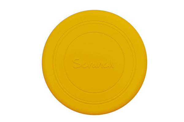 Mustard frisbee