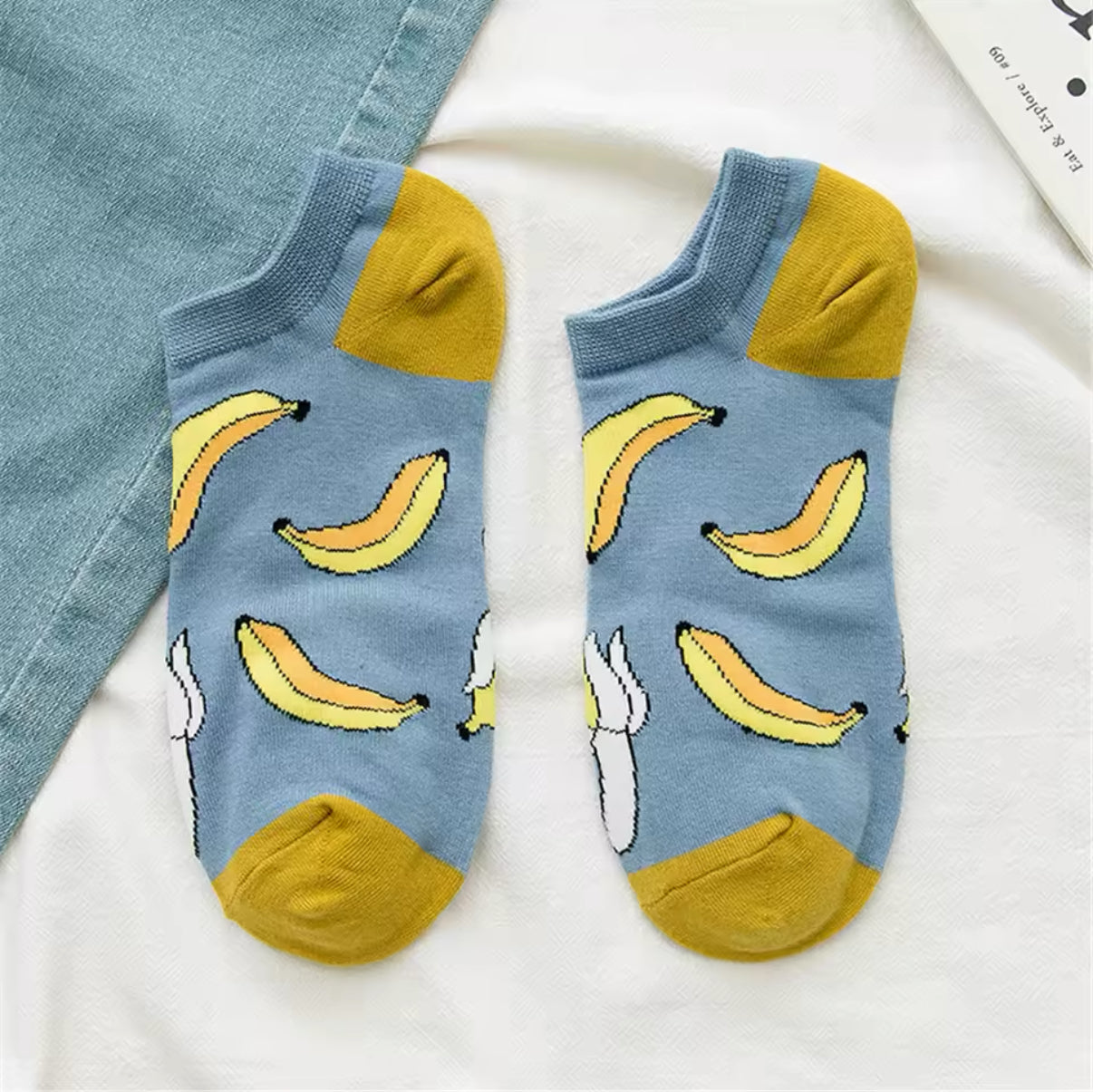 Chaussettes Courtes Bananes