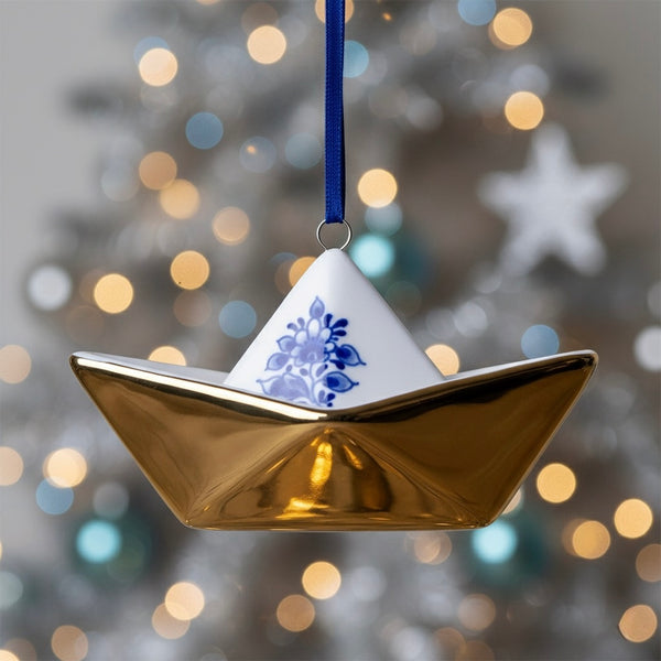 Hanging decoration Origami Boat