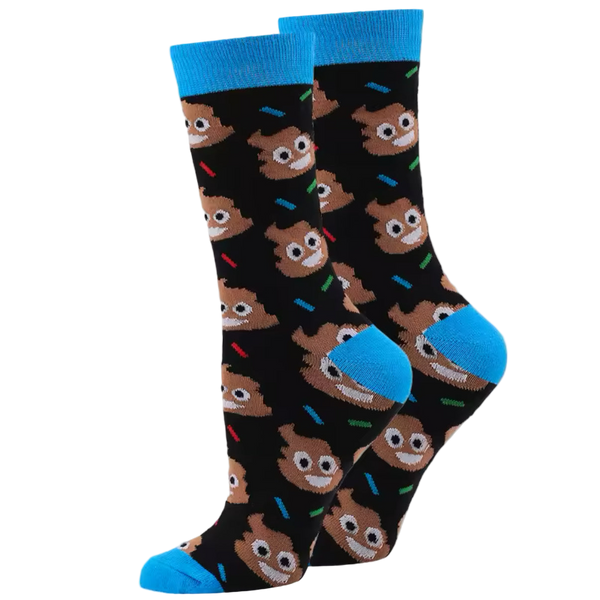 Emoji Poop Socks