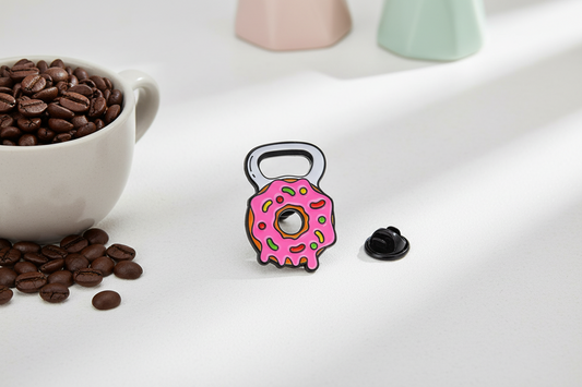 Donut Bottle Opener Pin