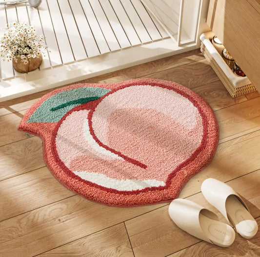 Peach Bath Mat