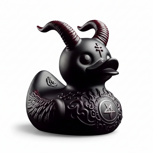 Demon Duck Figurine