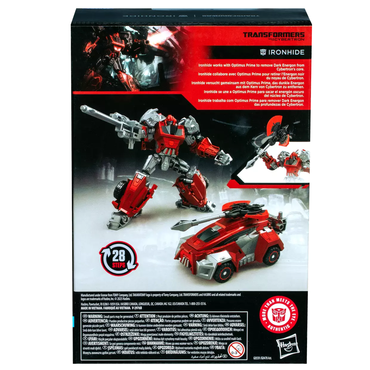 transformers studio series voyager class transformers war for cybertron ironhide
