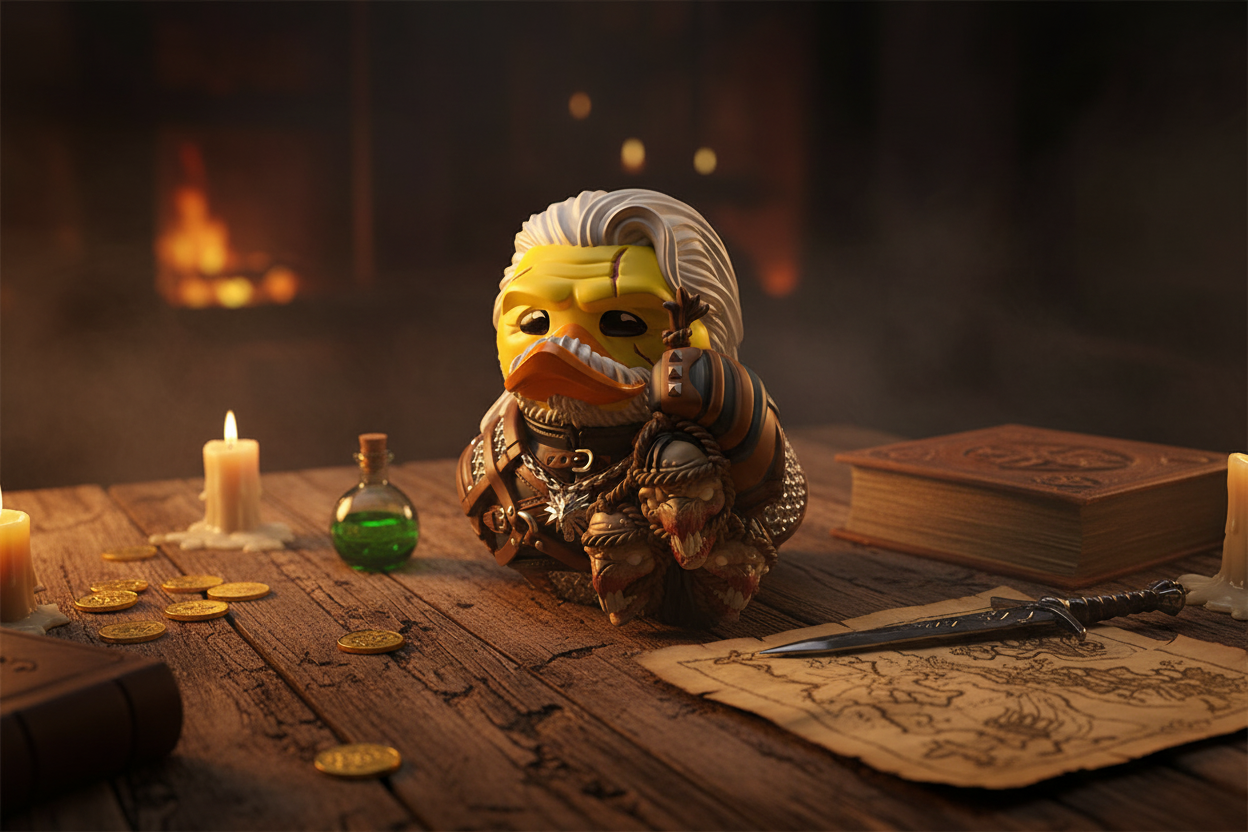 Duck Geralt of Rivia (First Edition)