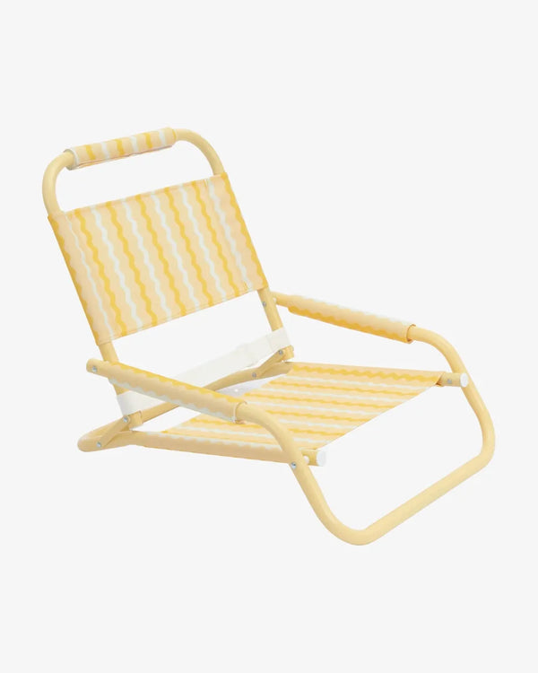 Foldable low beach chair – BAMBINA