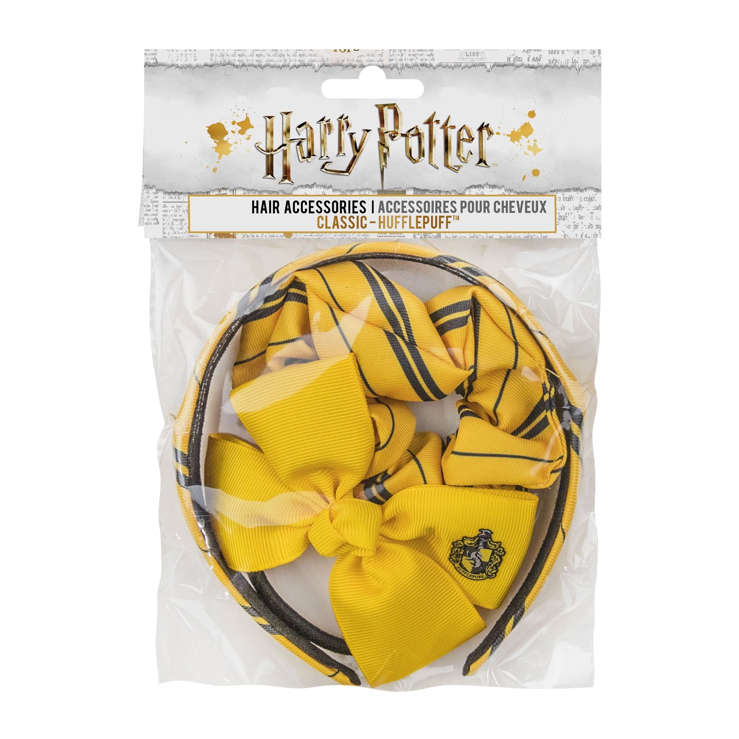 *Classic Hufflepuff Hair Accessories Set of 3