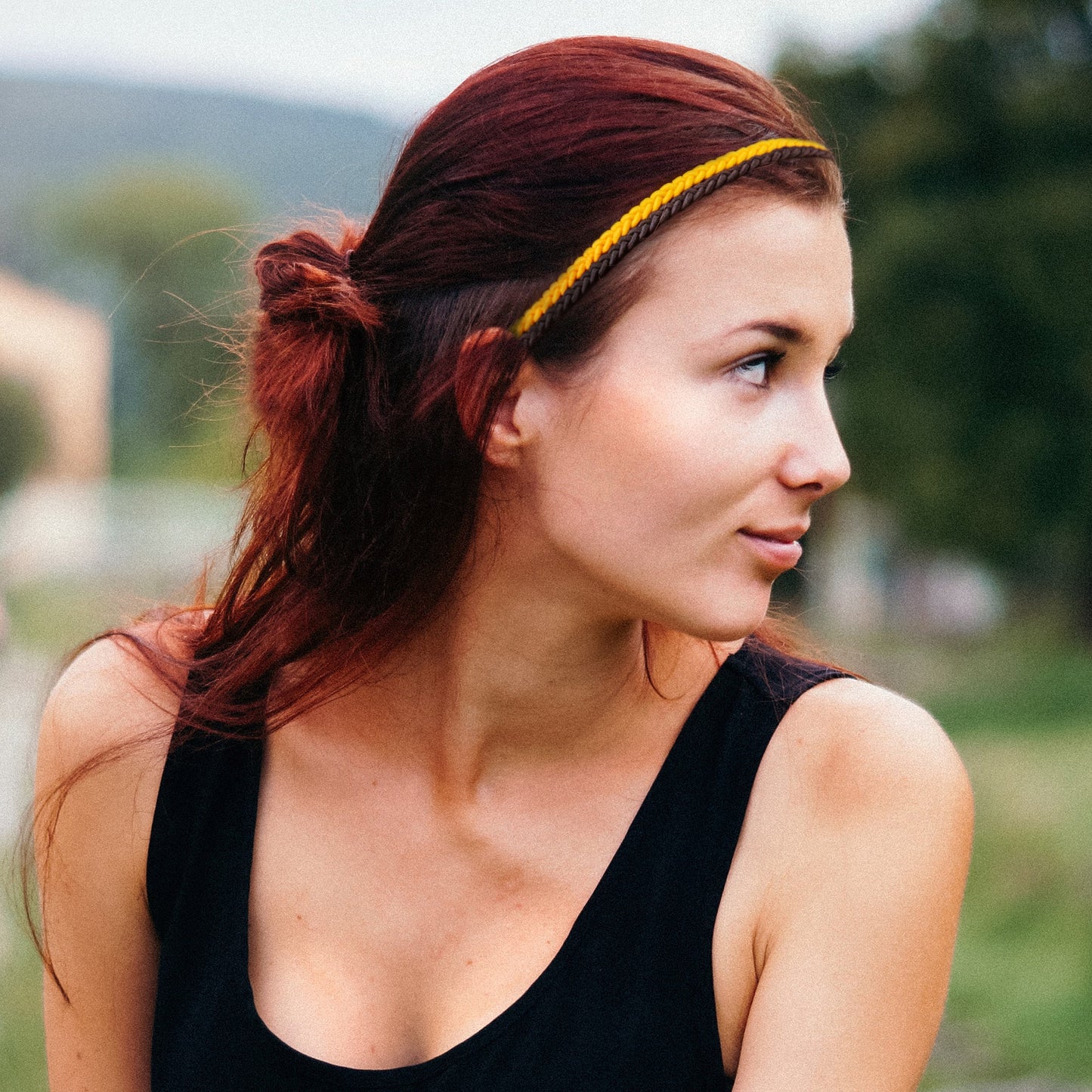 Set of 3 Trendy Hufflepuff Hair Accessories