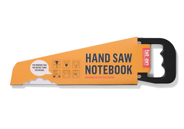Hand Saw Notebook Black Bitten – Carnet original
